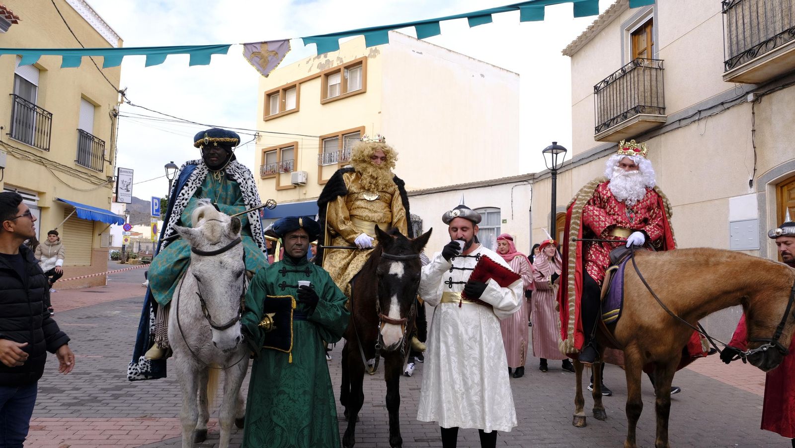 El Auto de los Reyes Magos de Los Gallardos, en imágenes
