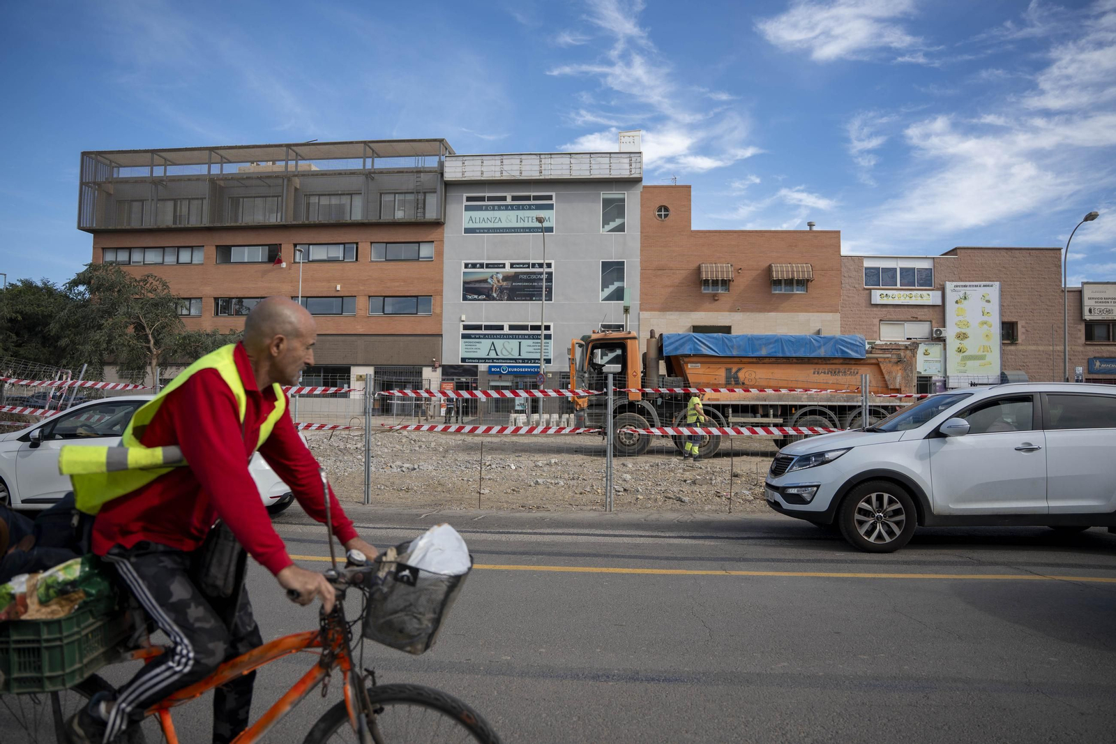 Así avanzan las obras del soterramiento ferroviario en Almería