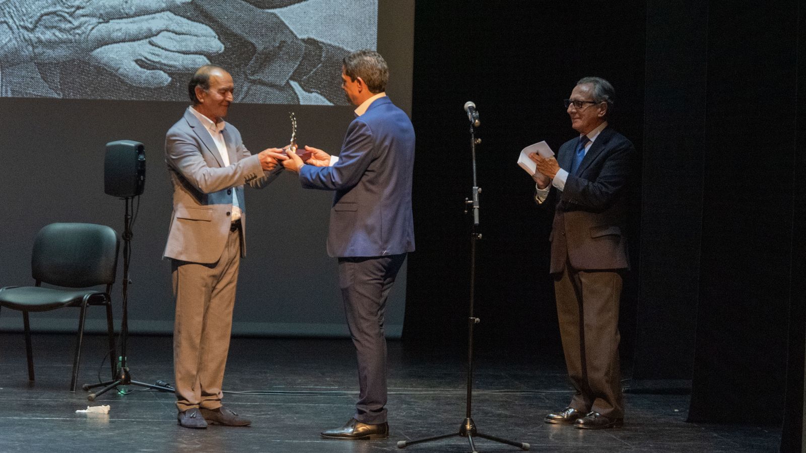 Fotos de la entrega de la Palma de Plata 2022 a 'Tío Mollino' y a 'El Pañero'