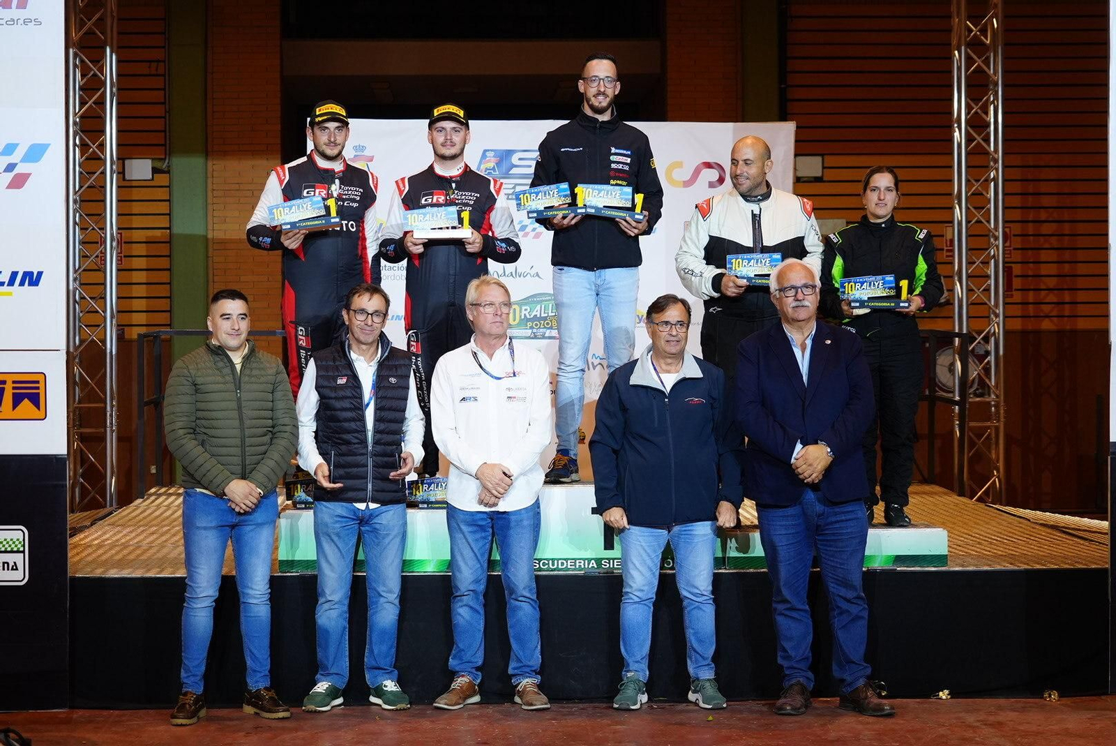 Las mejores imágenes de la entrega de premios del Rallye Ciudad de Pozoblanco