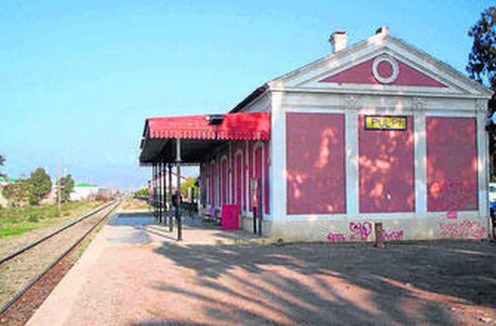 Estación de ferrocarril de Pulpí.