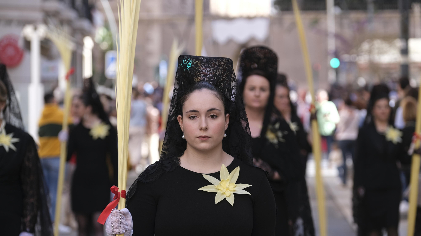 Imágenes de la Procesión de la Borriquita de Almería
