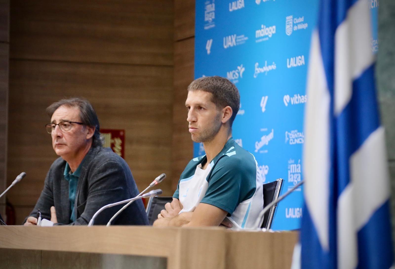 Las primeras imágenes de Brasanac como jugador del Málaga CF