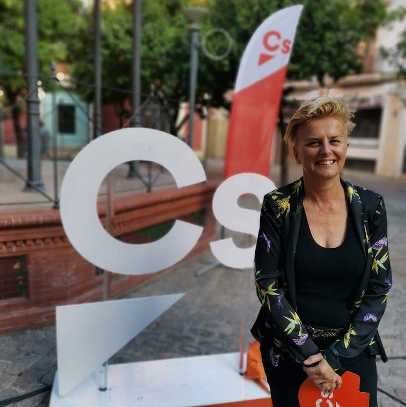 La candidata por Ciudadanos a la Alcaldía de Chiclana, Clara Cañizares.
