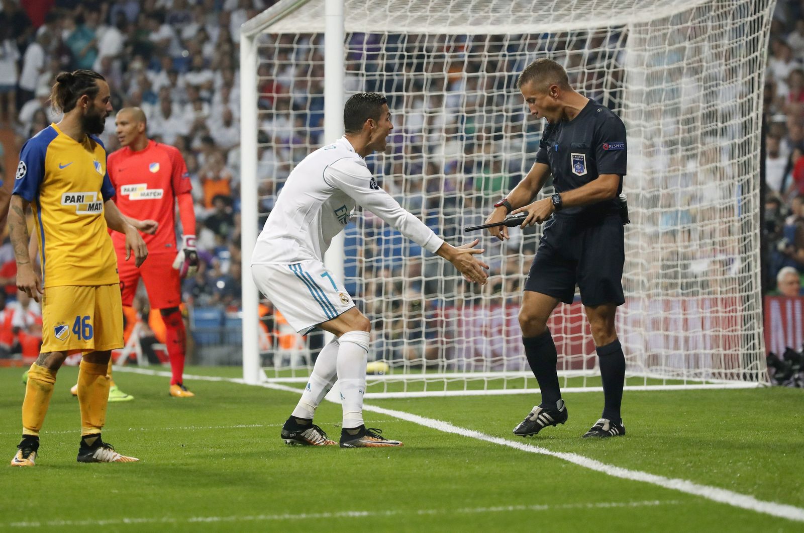 El Real Madrid-Apoel Nicosia