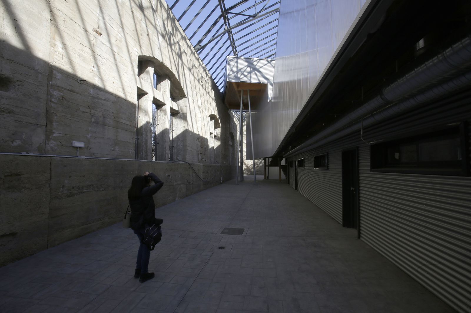 Obras en las naves de RENFE de San Jerónimo