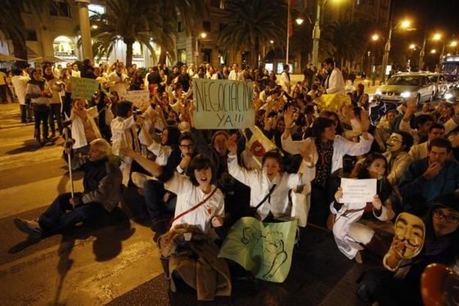 Las imágenes de la protesta de los MIR

Foto: Javier Albiñana