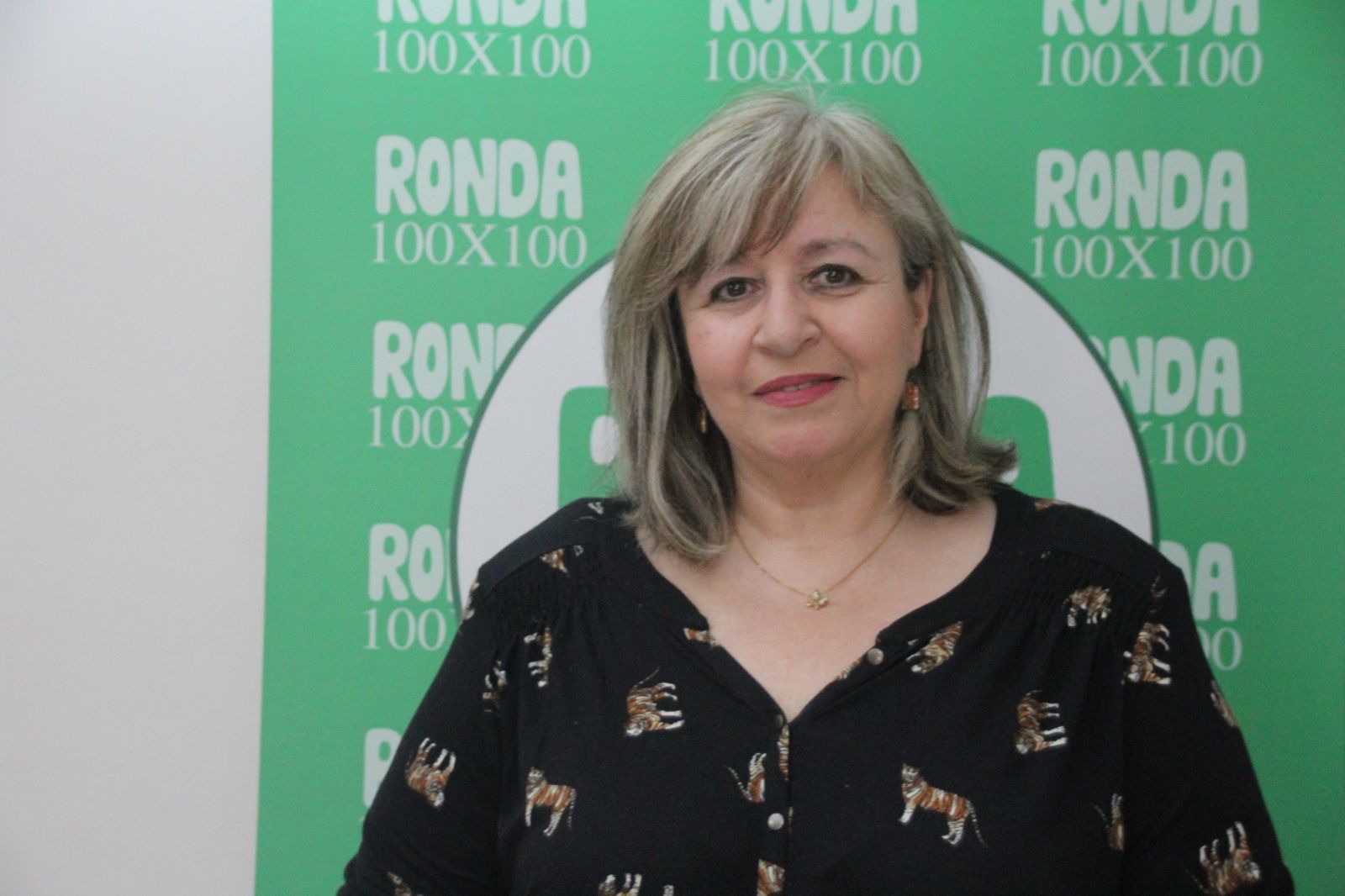 Isabel Barriga, candidata de Ronda 100x100