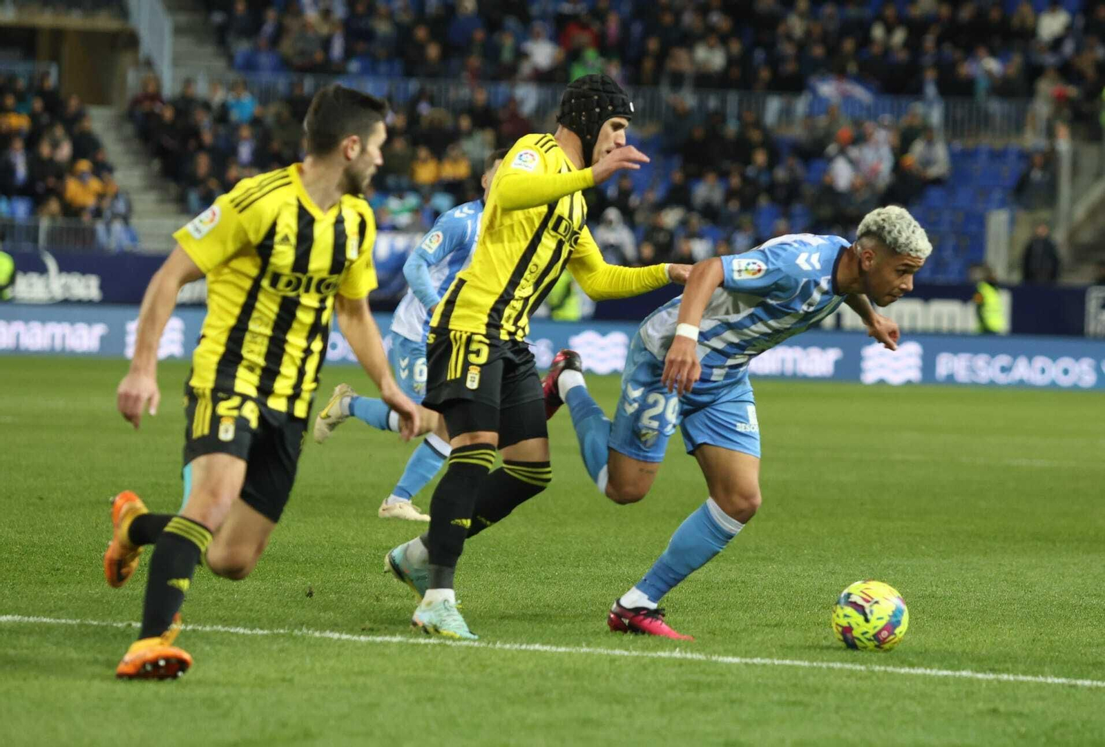 El Málaga CF - Real Oviedo, en fotos