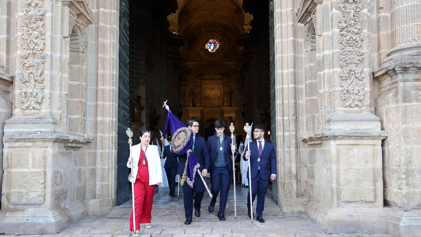 Imágenes de la Hermandad del Resucitado en el Domingo de Resurrección de Jerez 2025