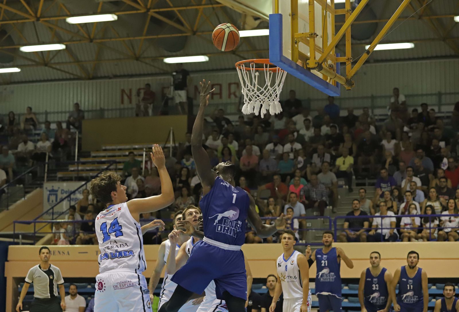 Un lance del Udea-ULB de la Copa Diputación