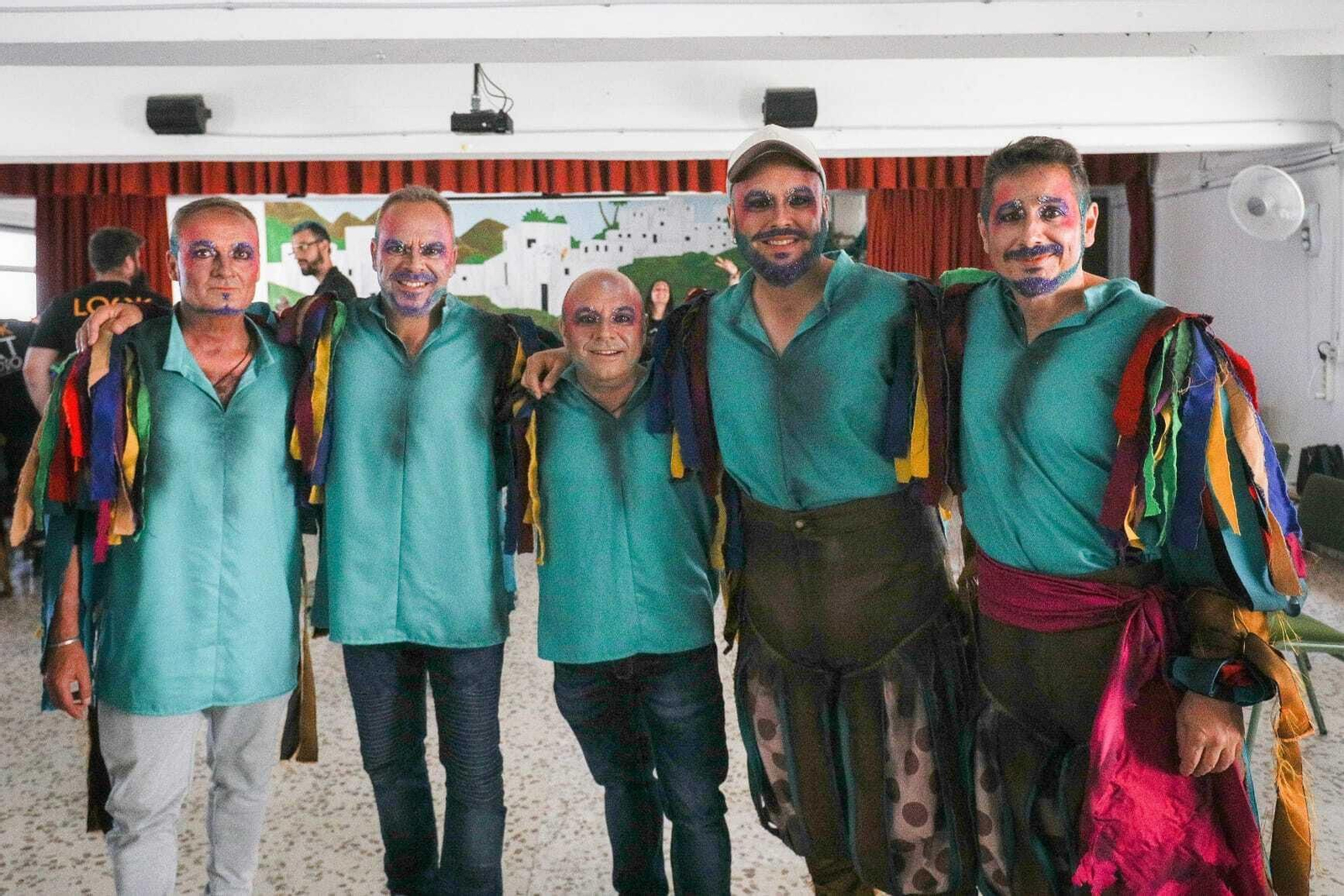 Ambiente en camerinos