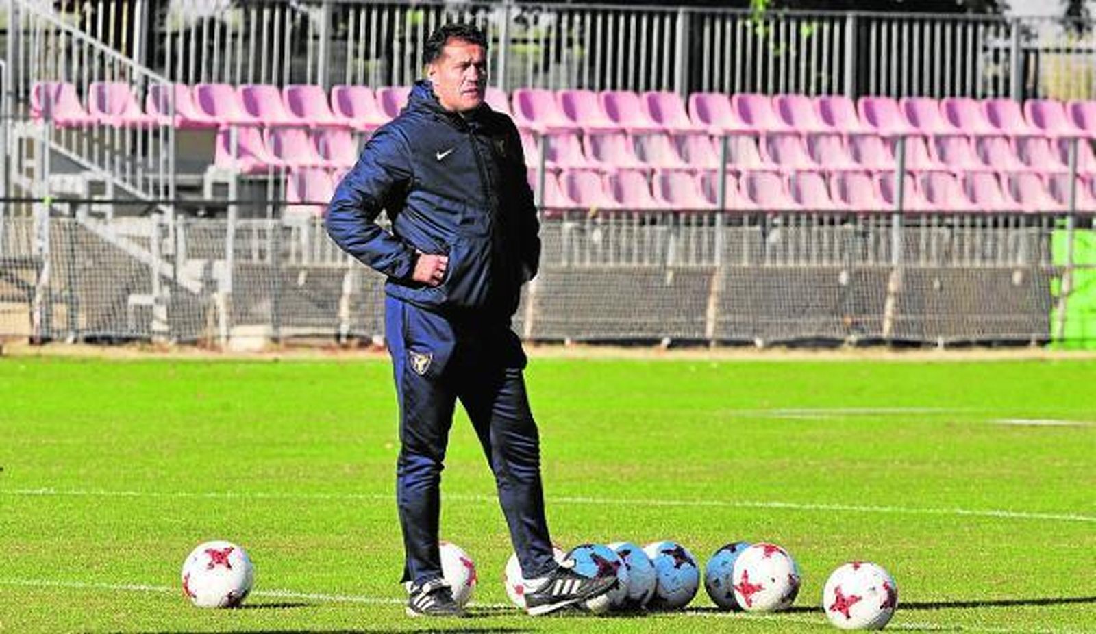 Luis Casas, entrenador eventual del UCAM Murcia.