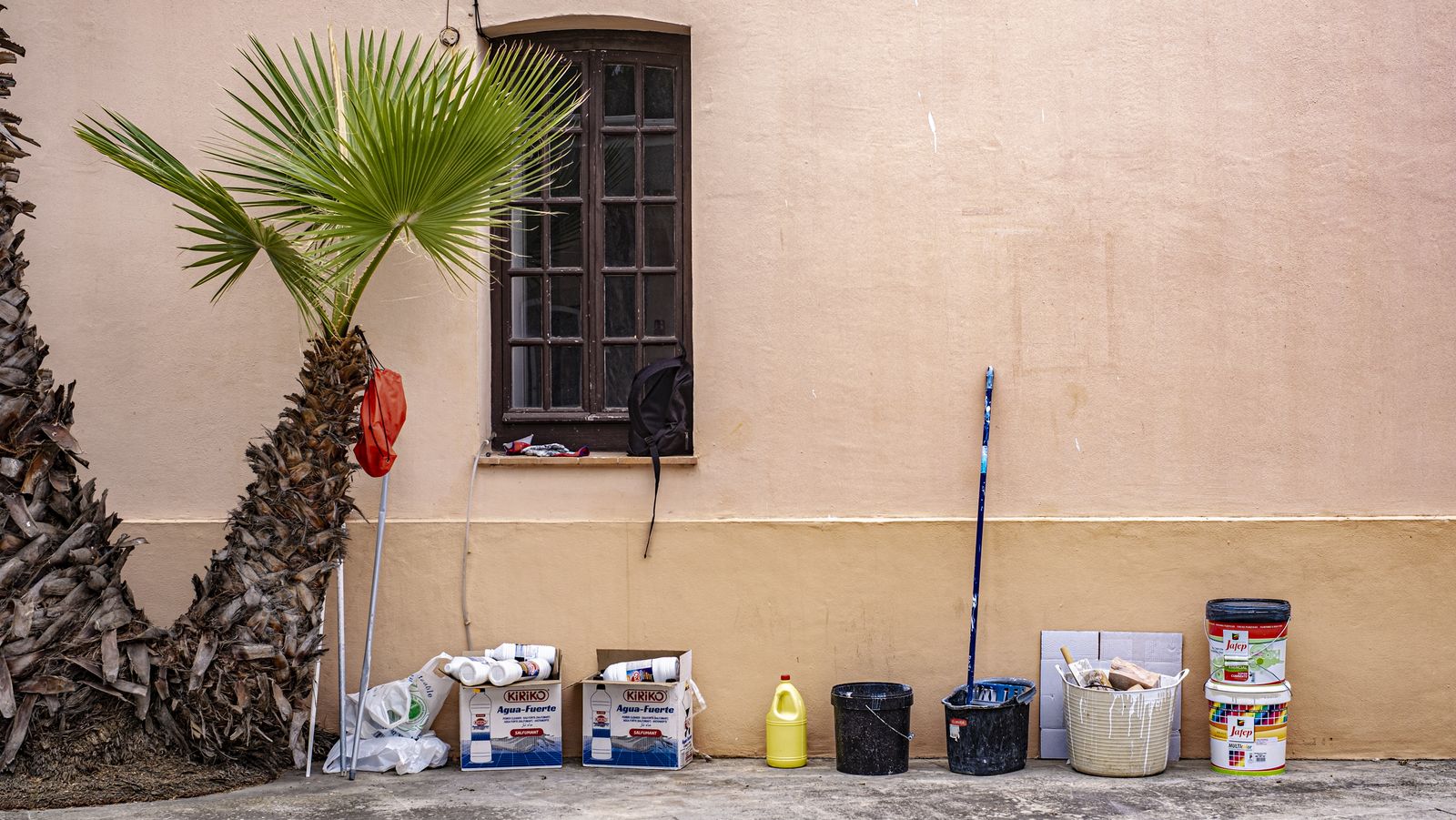 Las imágenes de las obras en el Baluarte de Candelaria de Cádiz