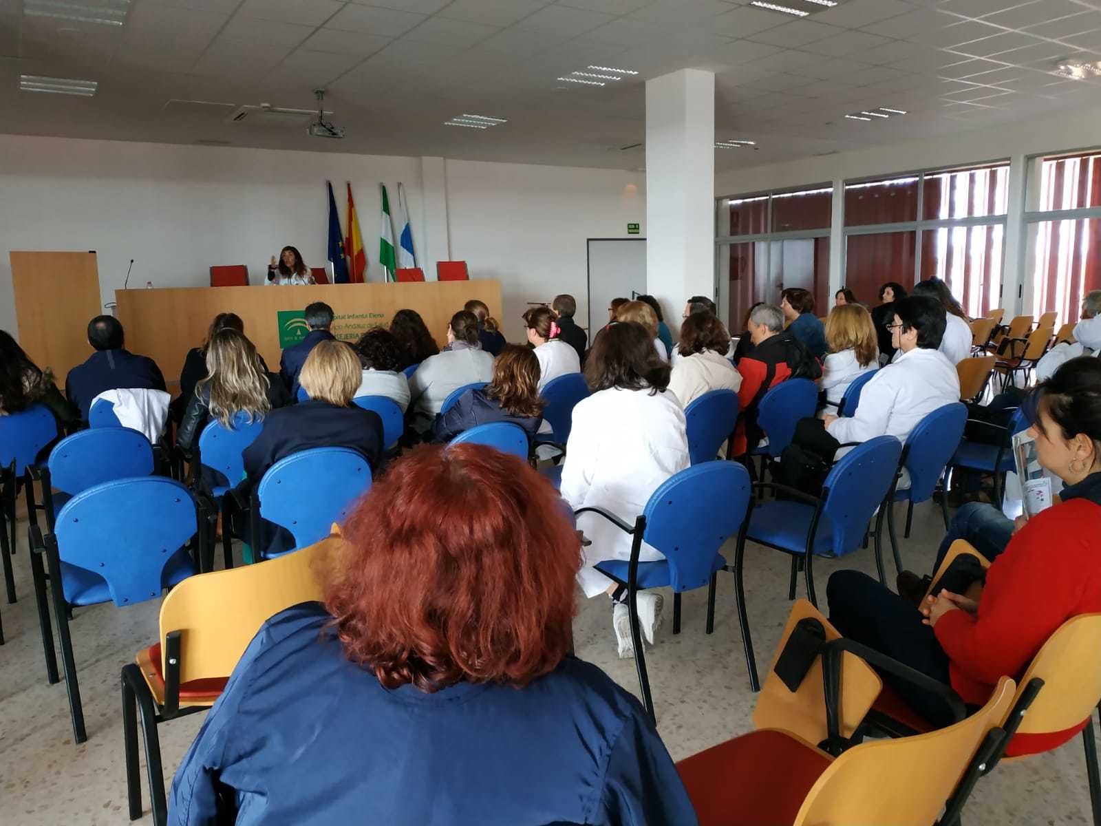 Asamblea de trabajadores del Infanta.