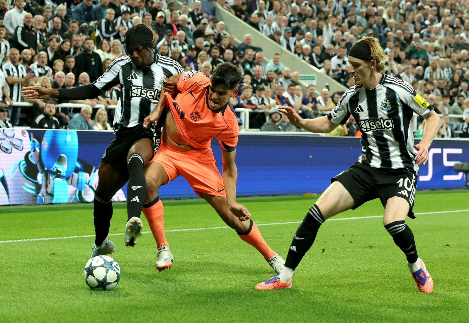 Las fotos del Newcastle - Barcelona