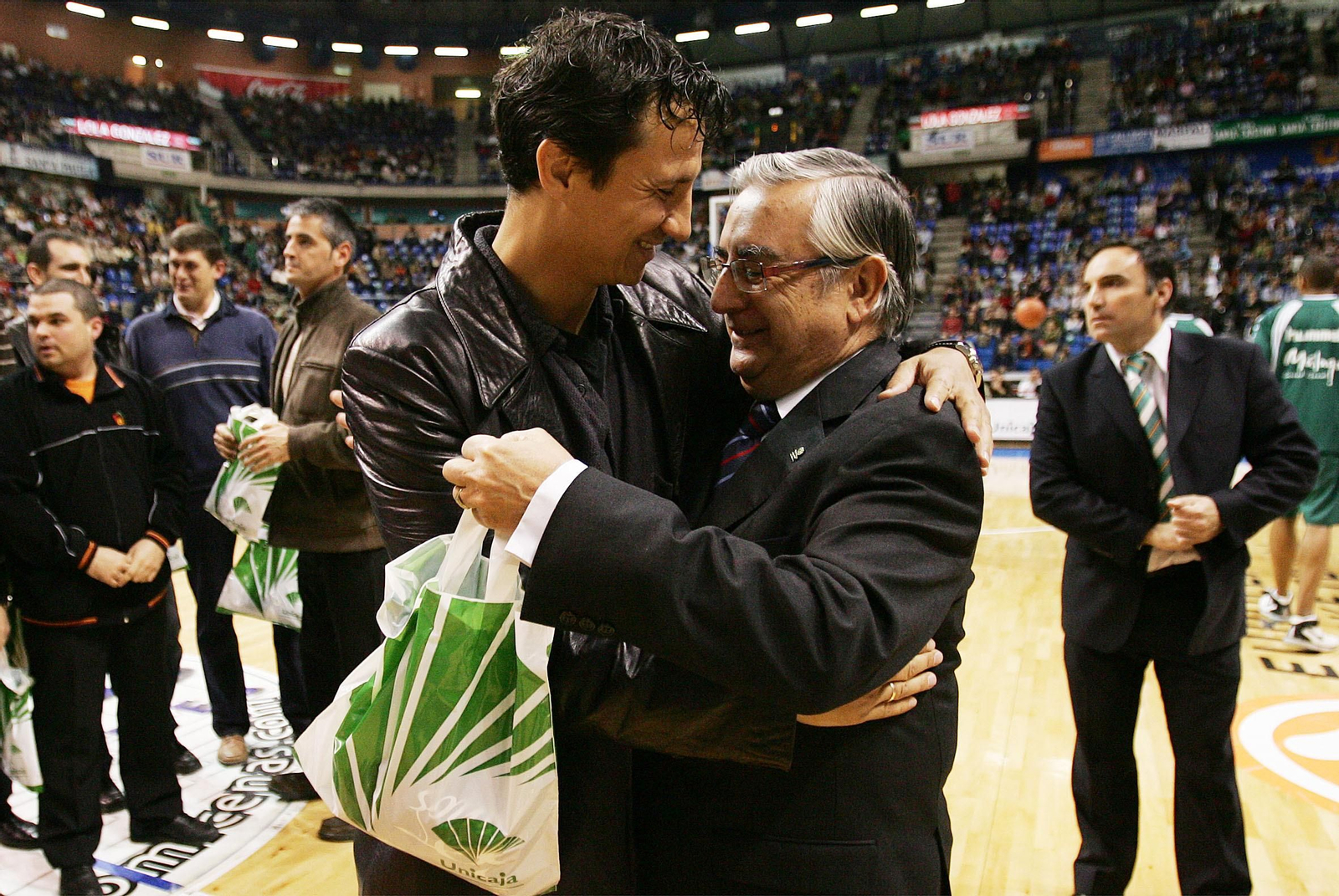 Francisco de Paula Molina, en su etapa al frente del Unicaja