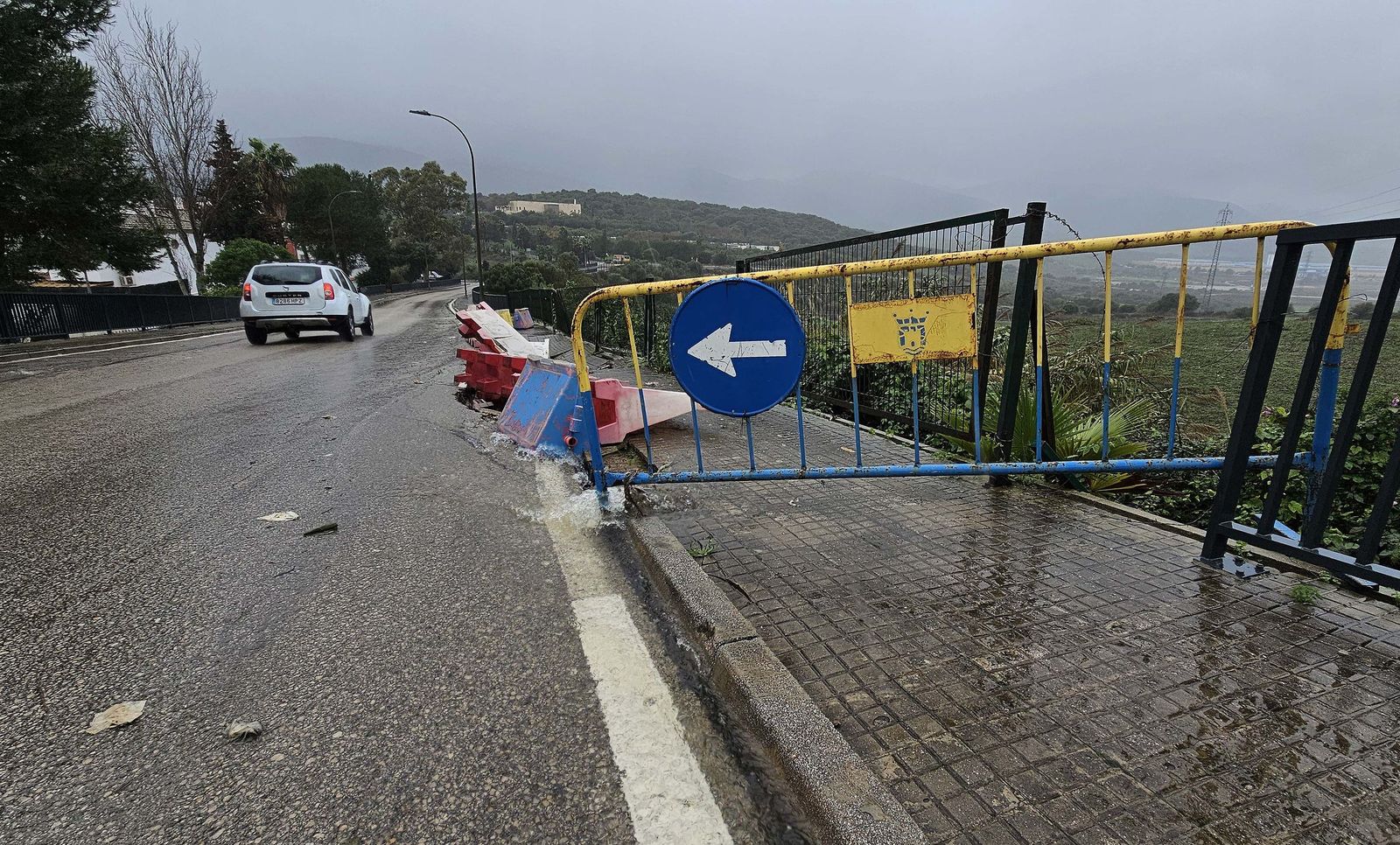 Fotos de las inundaciones y efectos de la borrasca Francis en Los Barrios, Tesorillo y Jimena