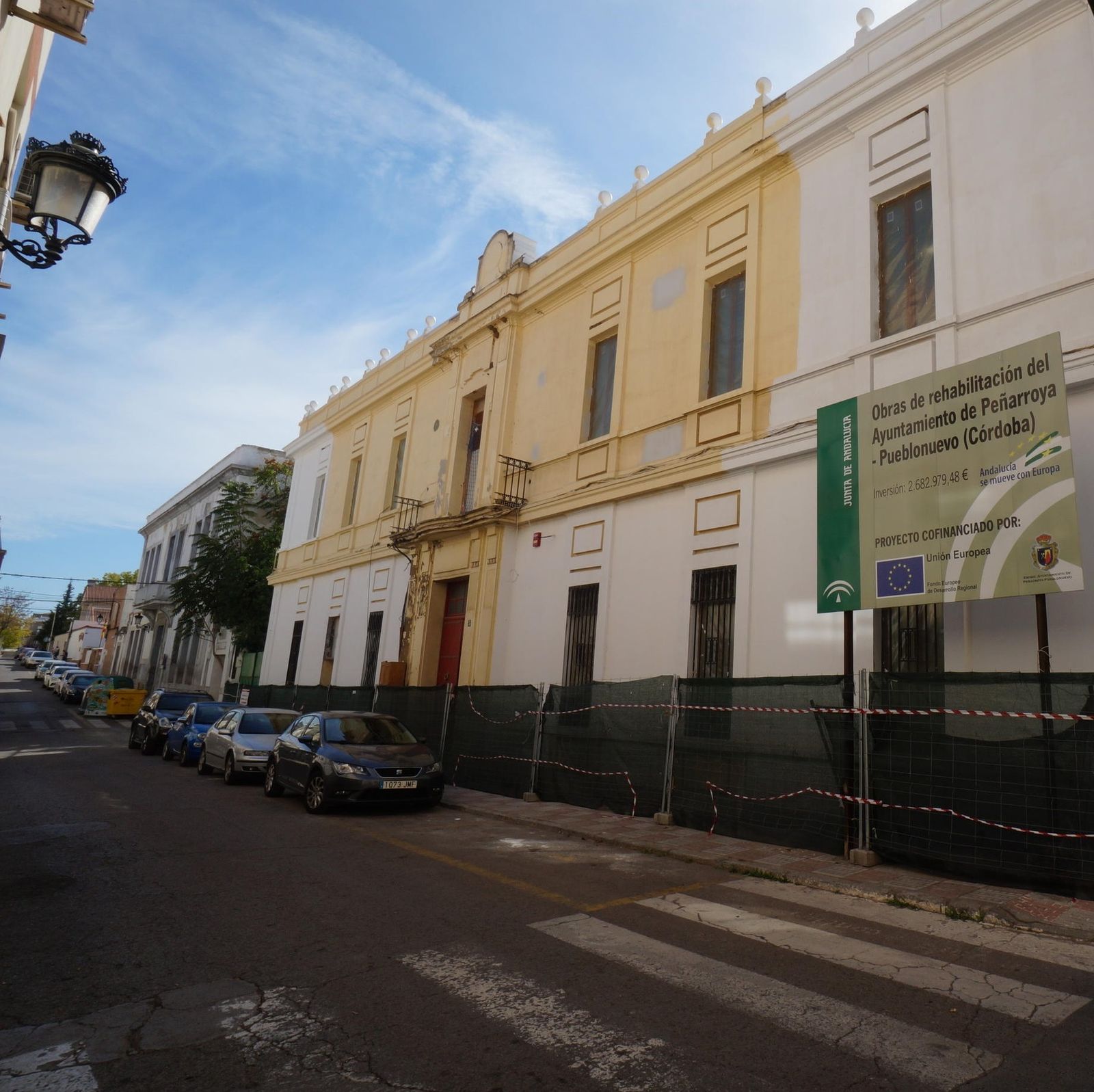 Edificio del Ayuntamiento de Peñarroya-Pueblonuevo.