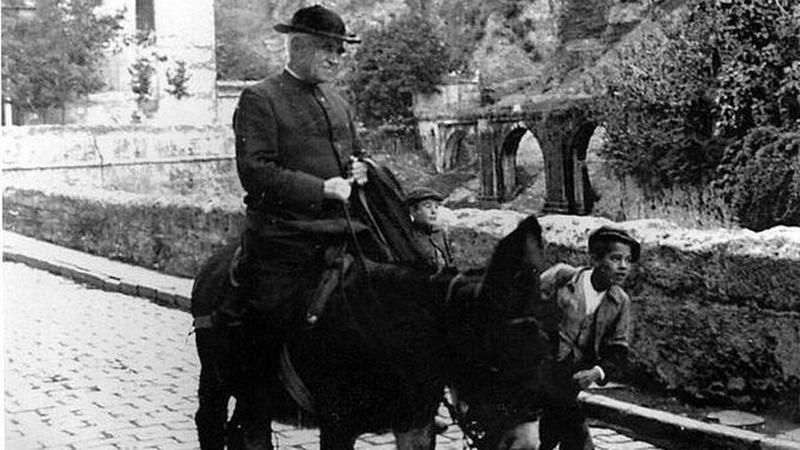 El padre Manjón en una imagen de archivo.