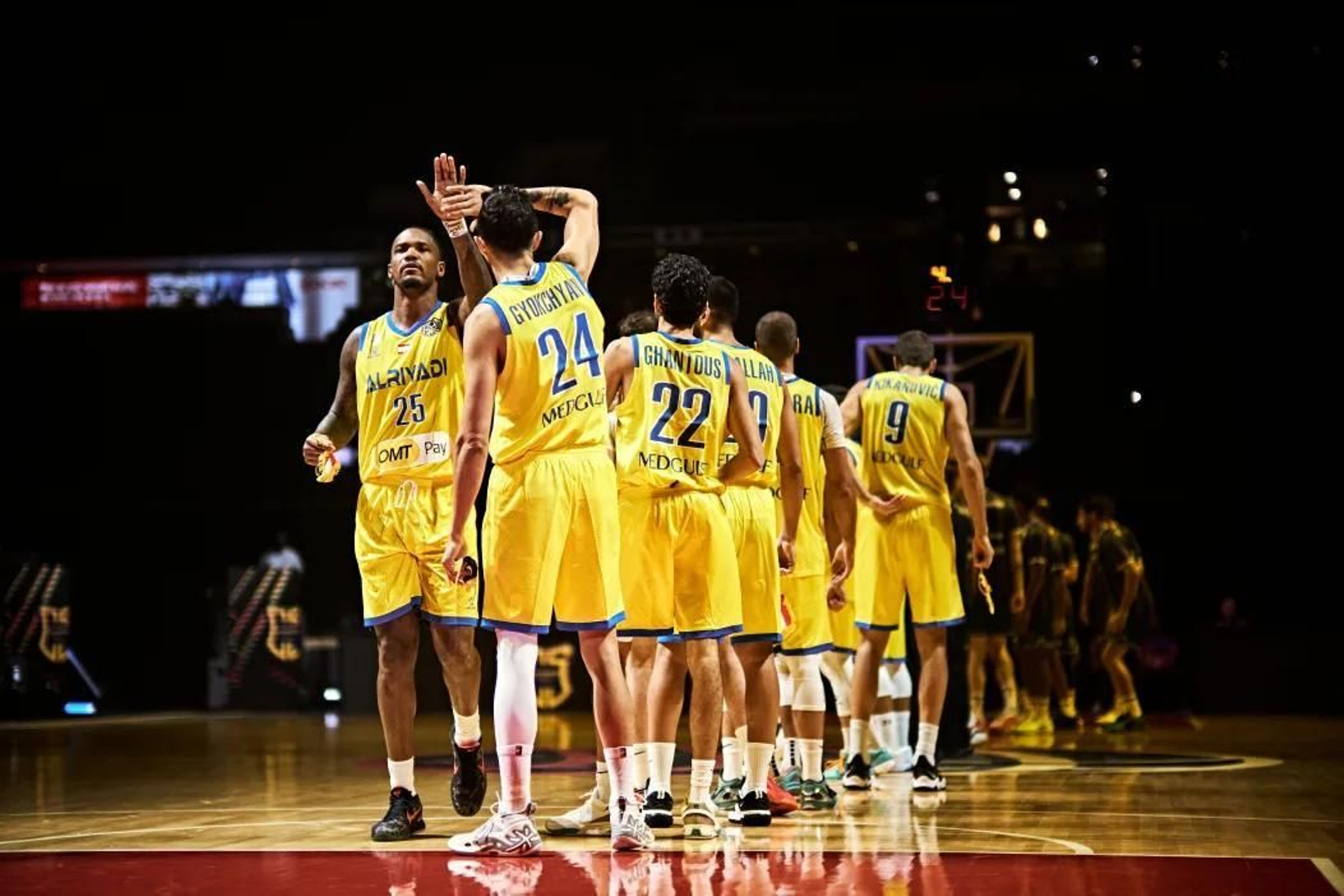 Al Riyadi Beirut-Unicaja CB, en fotos