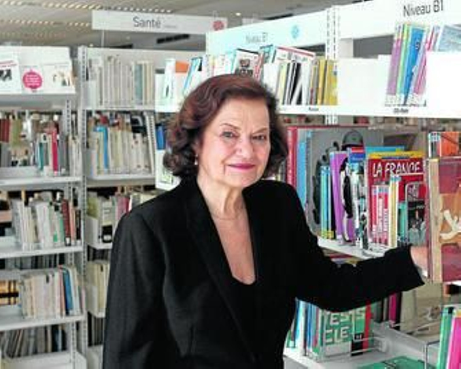 La historiadora y psicoanalista francesa Elisabeth Roudinesco (París, 1944).