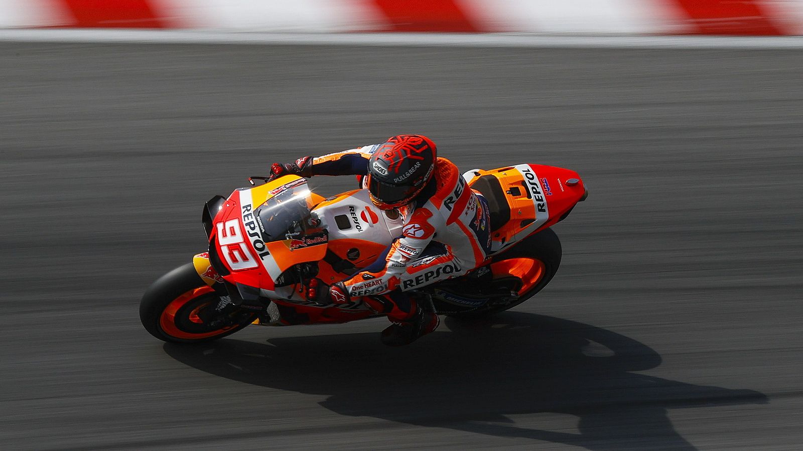 Marc Márquez se ha tomado este test oficial como rodaje para seguir con su puesta a punto tras la operación de hombro.