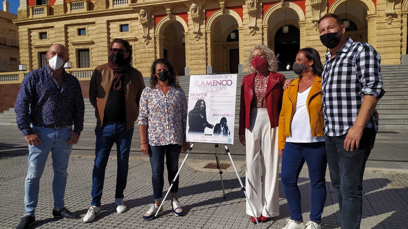 Presentación de las actuaciones previstas este domingo en la plaza del Rey.