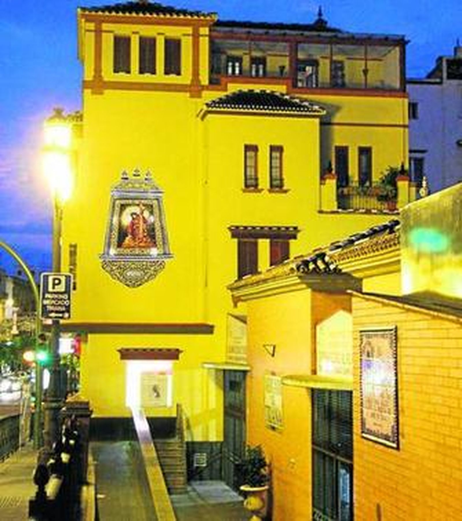 Recreación virtual de como quedaría el azulejo.