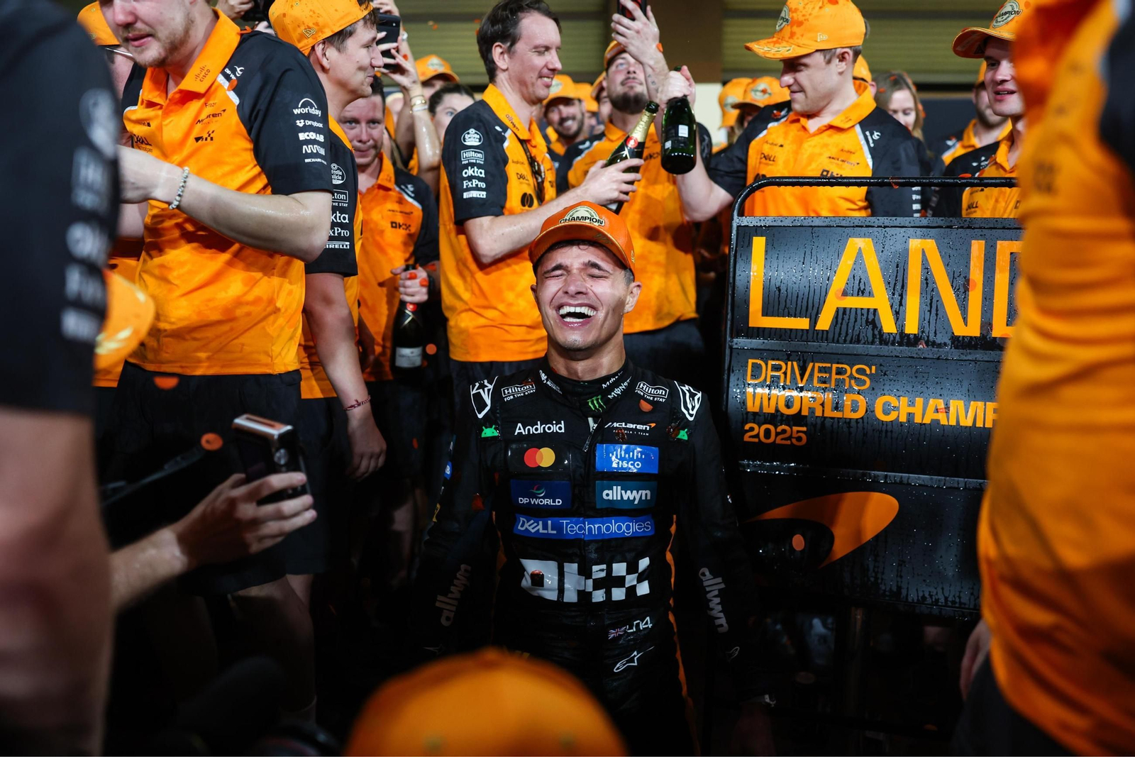 Las fotos del título mundial de Lando Norris en la Fórmula 1