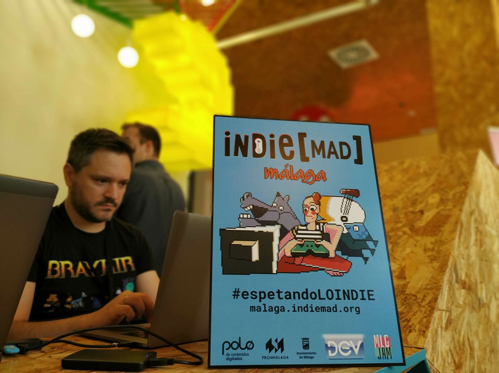 Indie [MAD] Málaga, evento sobre videojuegos en el Polo Digital.