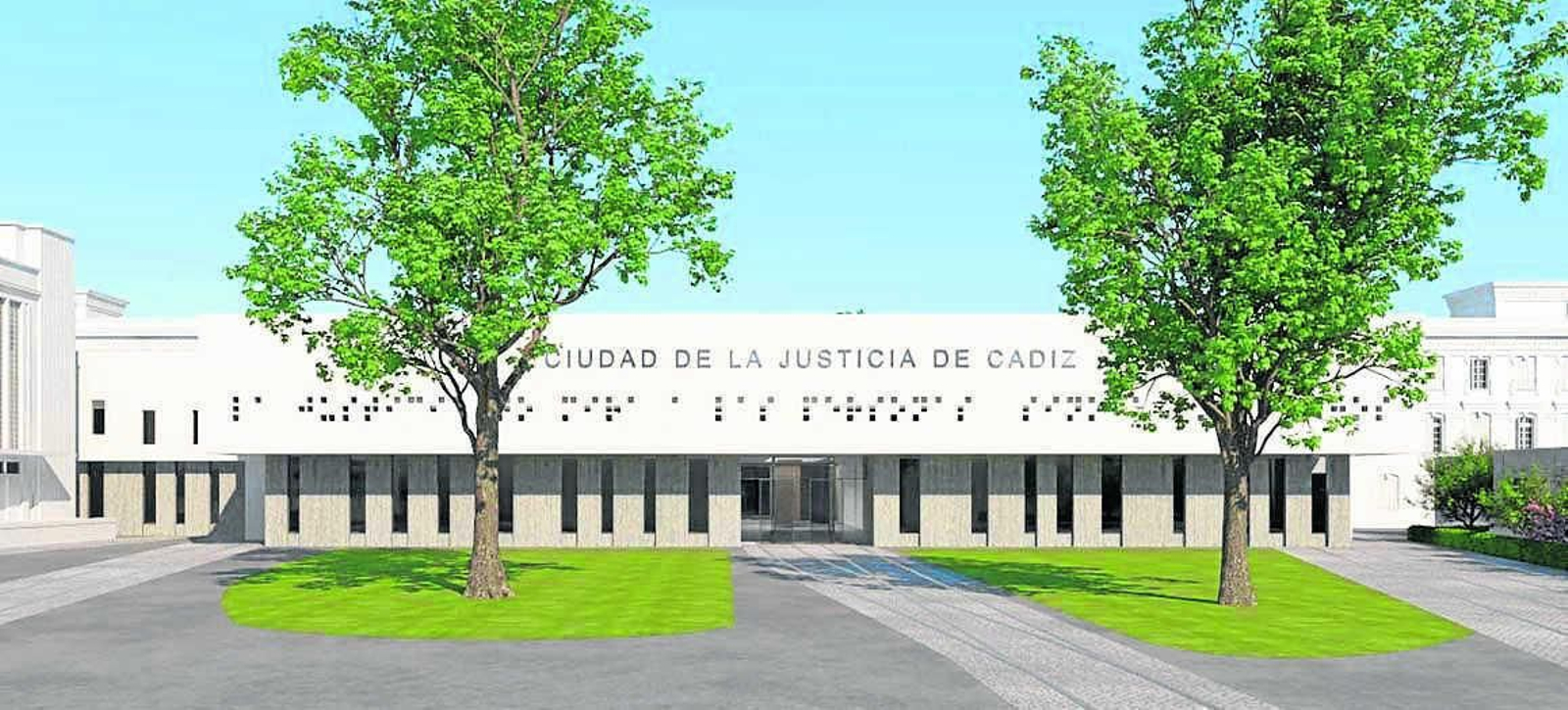 El proyecto de la Ciudad de la Justicia en Cádiz.