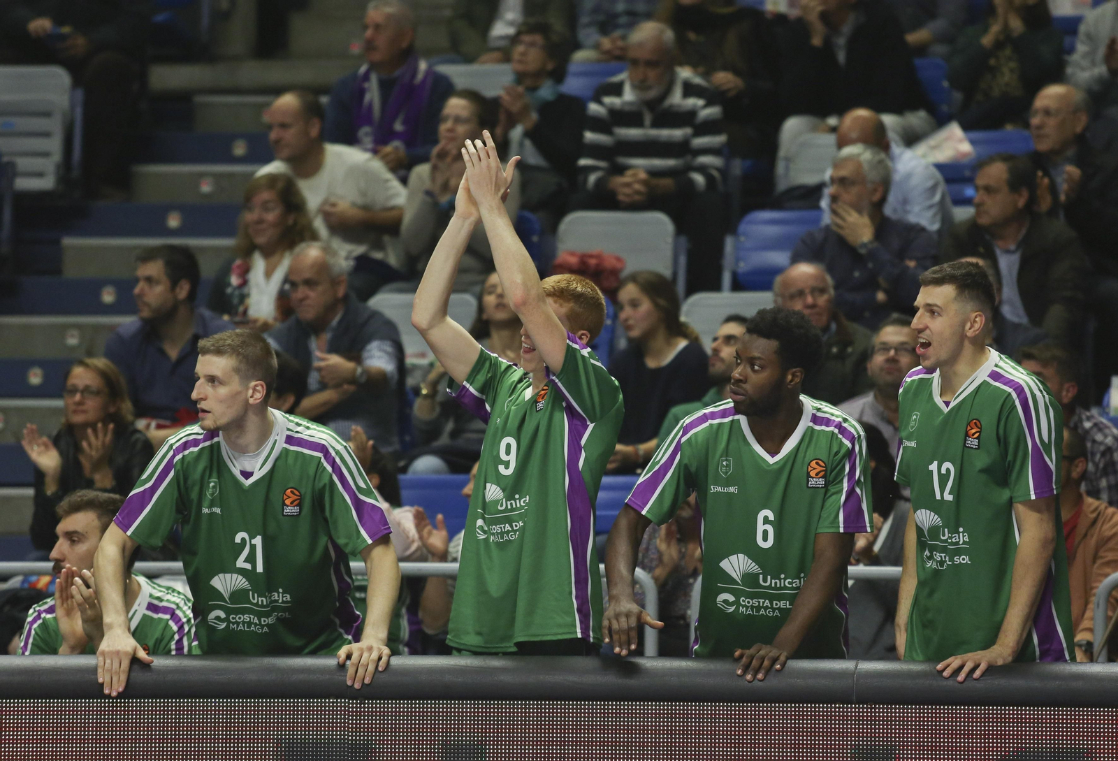 Los cinco años de Adam Waczynski en el Unicaja, en fotos