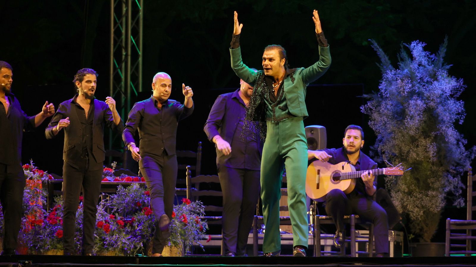 Fiesta de la Bulería Joven con Fernando Jiménez en 'Santiago, Alfa y Compás'