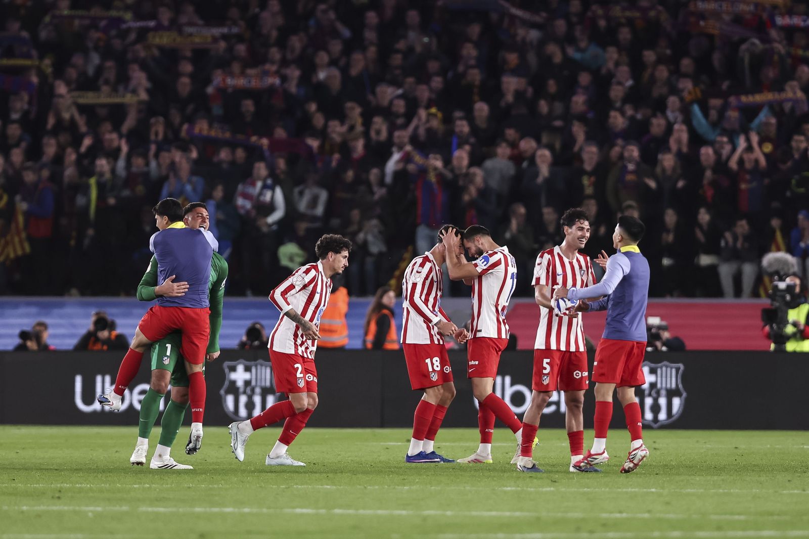 Las fotos del Barcelona-Atlético de Madrid