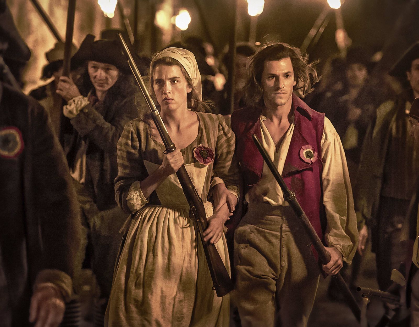 Adèle Haenel y Gaspar Ulliel en una imagen de 'Un pueblo y su rey'.