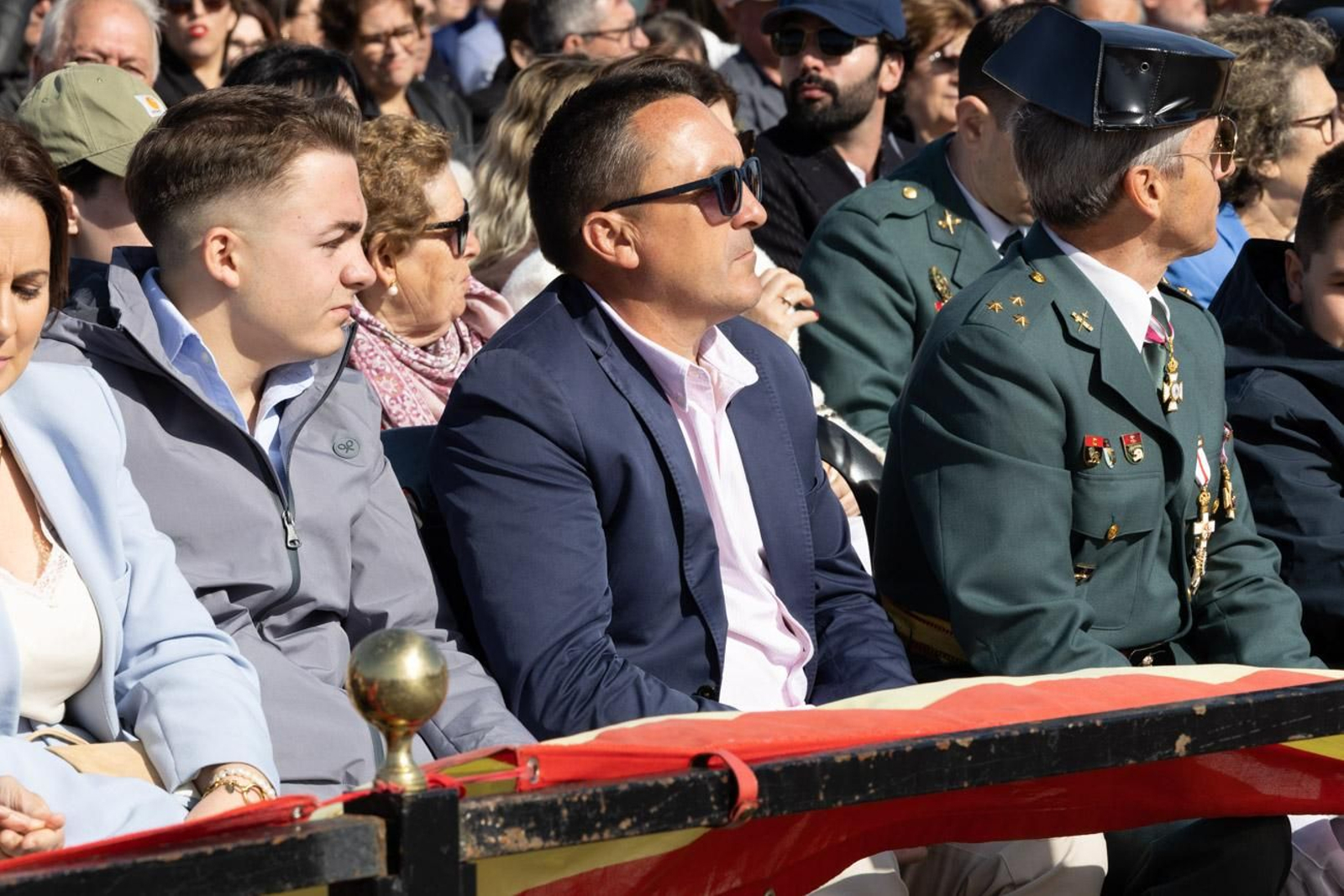 Acto de jura de bandera de la 130ª promoción de guardias civiles de la Academia de Baeza