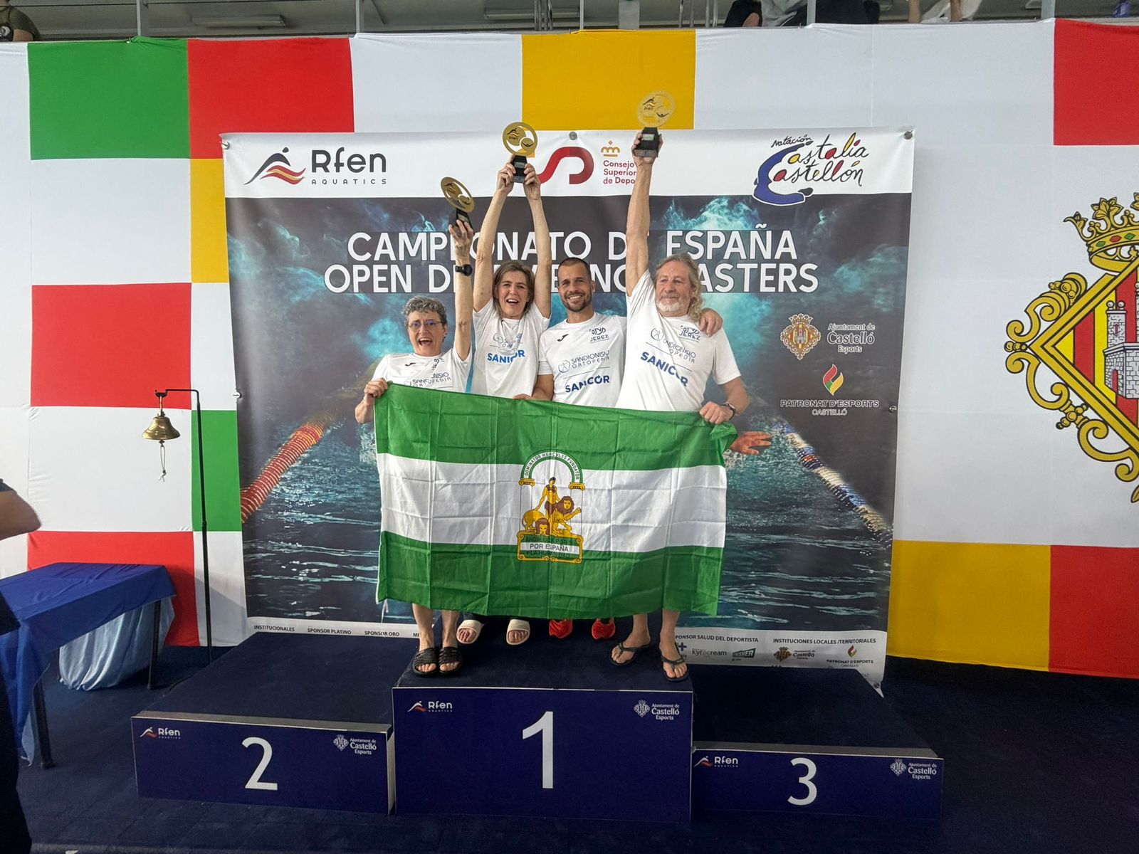 El Jerez Master lideró las tres clasificaciones: absoluta, masculina y femenina.