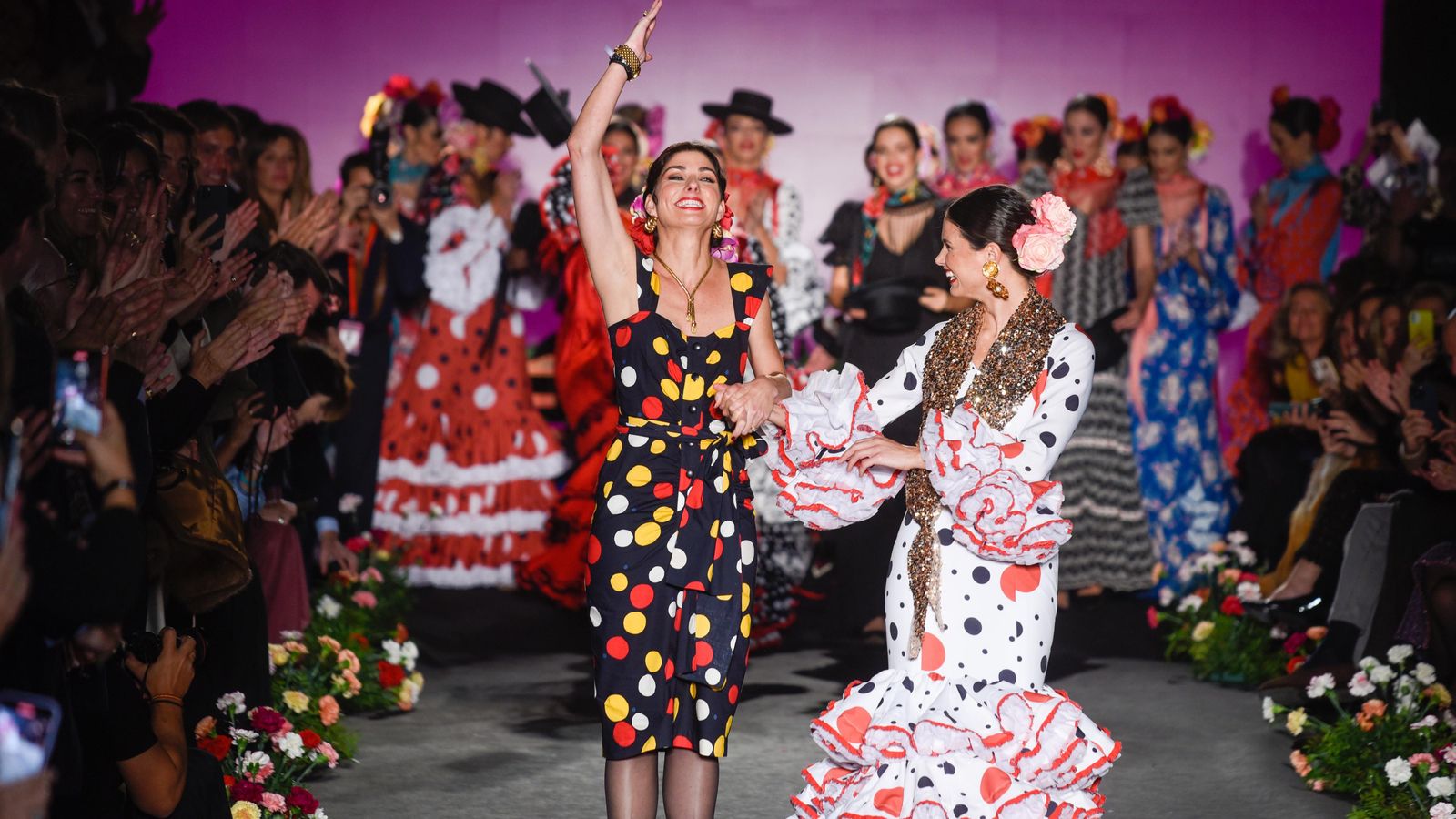 El desfile de Rocío Peralta en We Love Flamenco 2023.