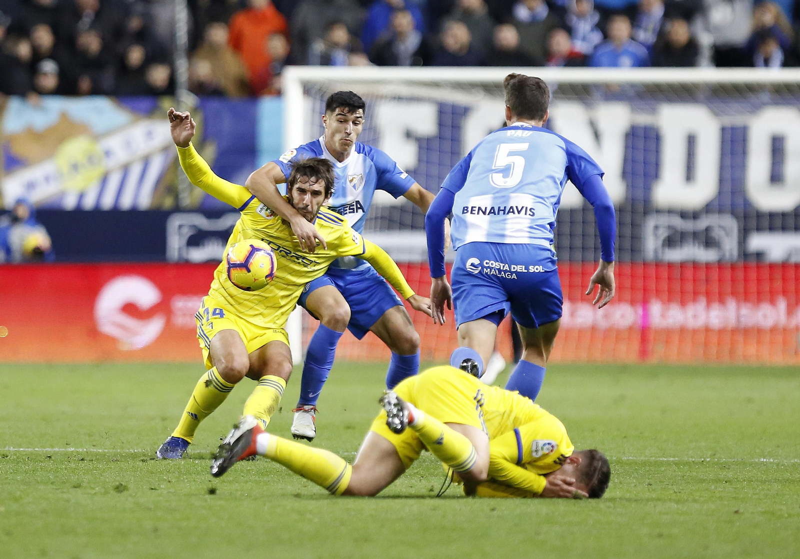Las imágenes del Málaga-Cádiz Las imágenes del Málaga-Cádiz