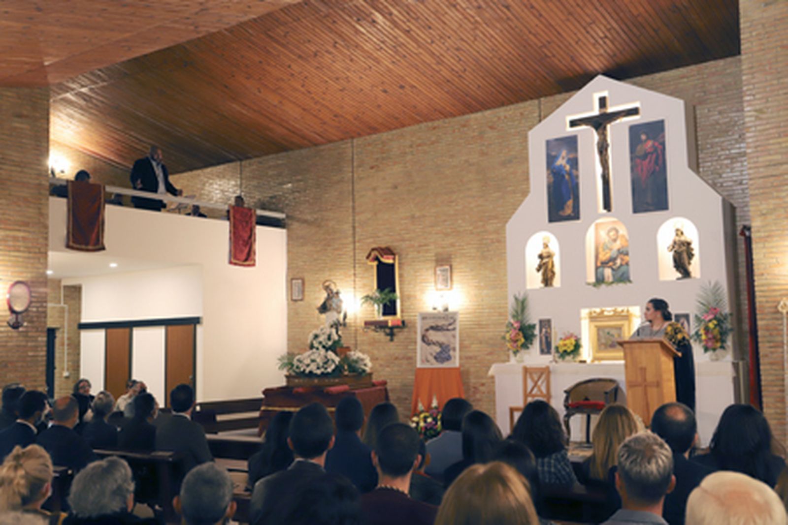 Un momento del pregón.