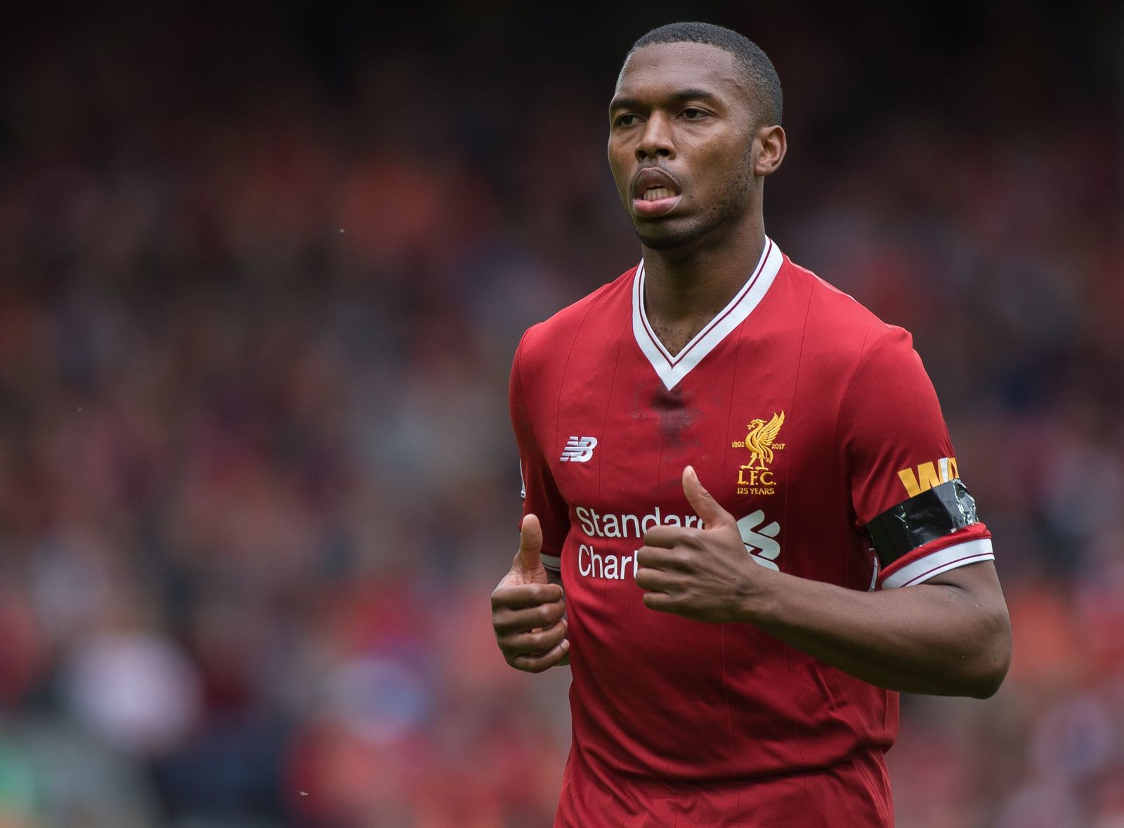El jugador del Liverpool, Sturridge.
