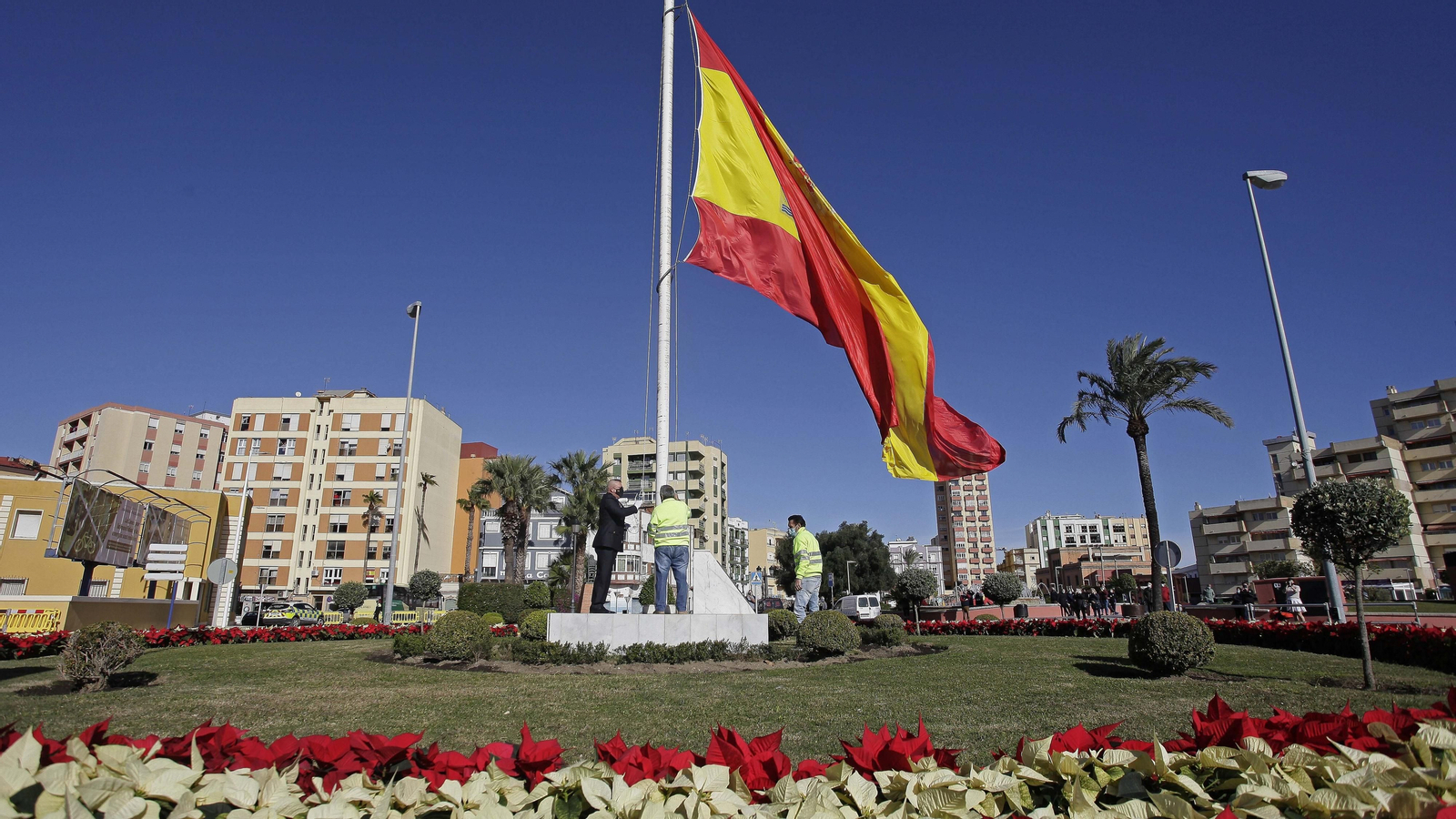 Celebración del Día de la Constitución en La Línea