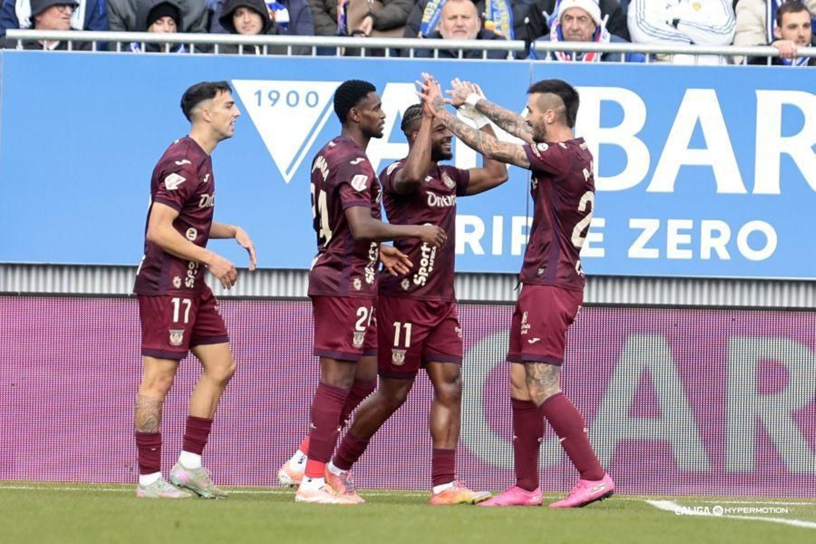 El Zaragoza llegará lanzado a La Rosaleda: tres victorias consecutivas