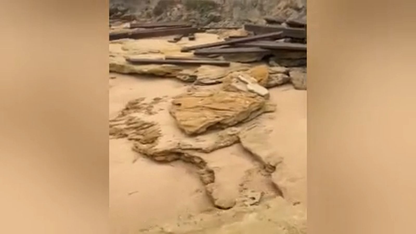 La Borrasca Leonardo arrasa la plata de El Palmar