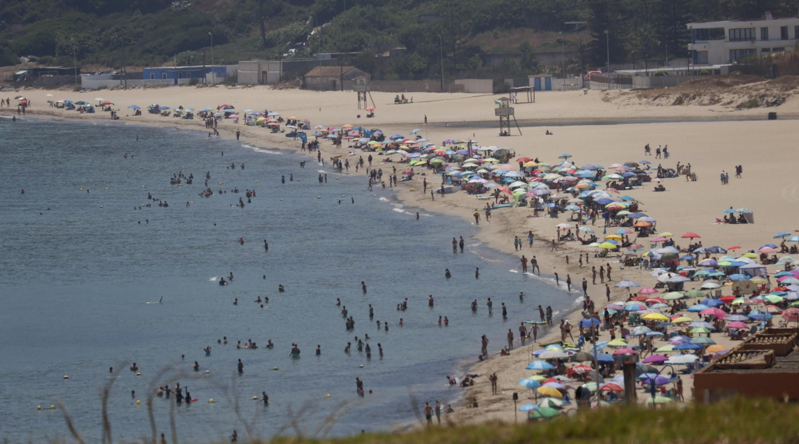 Fotos del sábado en la playa de Getares