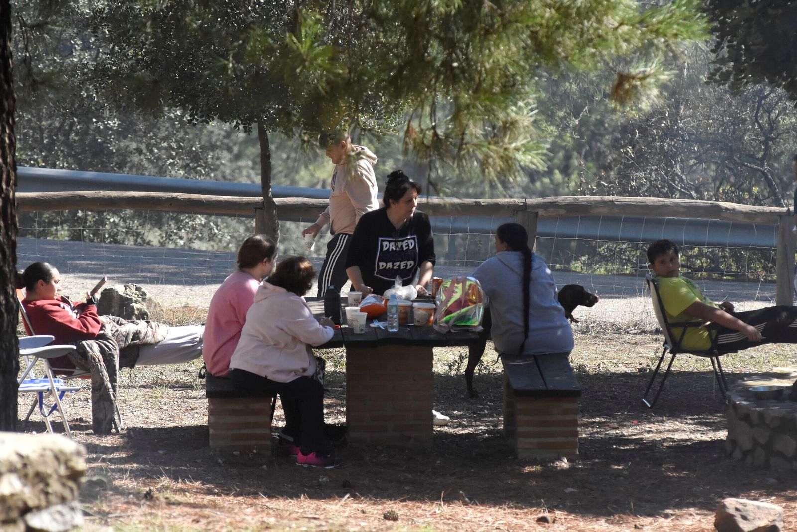 Las imágenes de los peroles por San Rafael en Los Villares