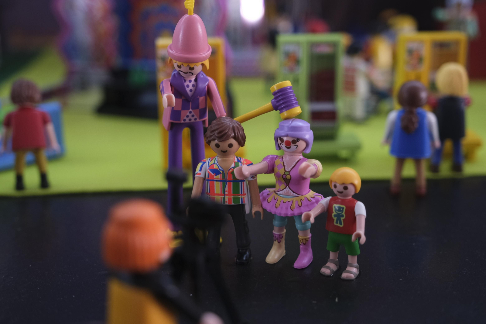Fotogalería de los playmobil en la Feria de Almería.