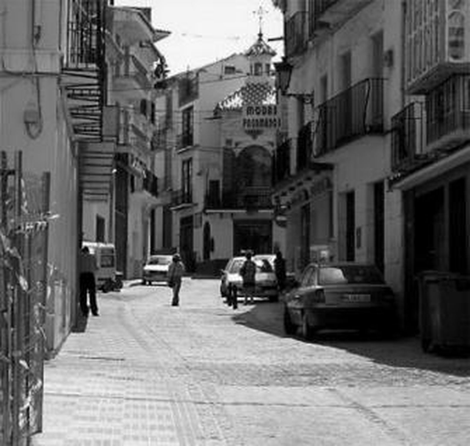 La calle Las Tiendas, una de las zonas donde se quiere actuar.