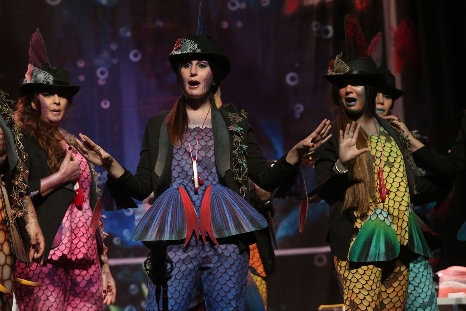 Quinto día de preliminares del Carnaval Colombino en imágenes